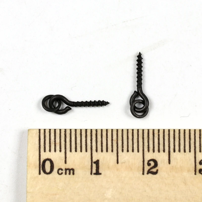 Bimoo-Boilie de pesca de carpa, 10 piezas, tornillo con anillo giratorio, Chod Rig, Terminal, aparejos, accesorios, soporte de cebo - imagen 4