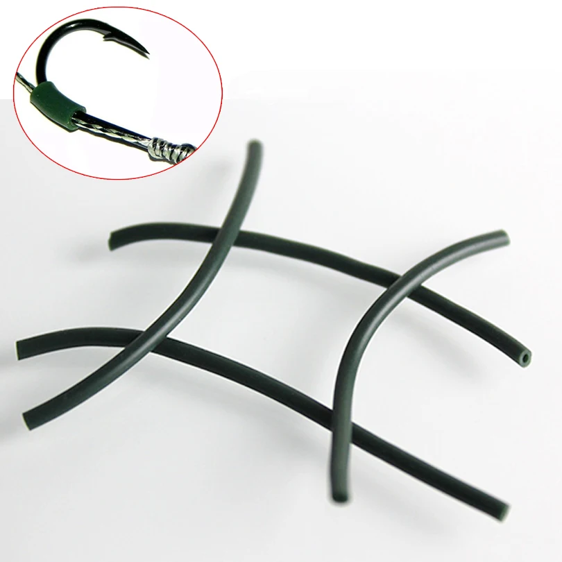 MNFT-20 piezas de goma de silicona para pesca de carpa, accesorios de Carping, 2mm x 5cm, Premium - imagen 2