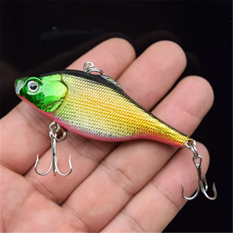Señuelo de pesca de invierno, cebo vibratorio Vib con plomo dentro del mar de hielo, aparejos de pesca de buceo, Wobblers, WD-236, 1 ud., 6,5 cm, 10g - imagen 5