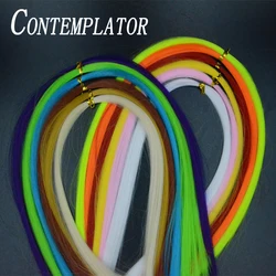 Vibrador de fibra pececillos para atar moscas – Pelo sintético delgado