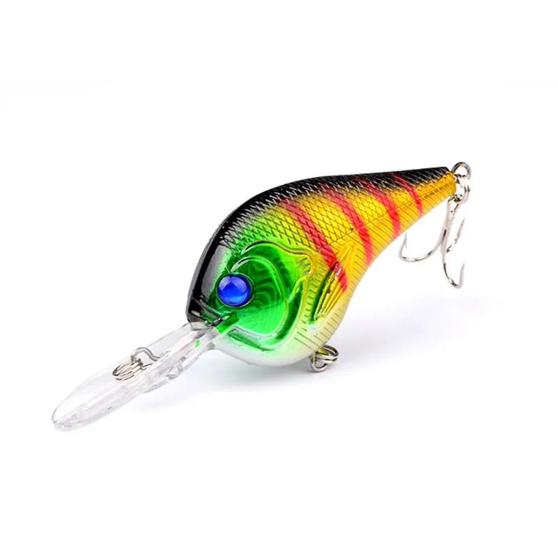 Señuelo de plástico duro para pececillos, cebo Artificial Wobbler, ojos 3D, 9,5 cm/9g, 1 WD-205 - imagen 3