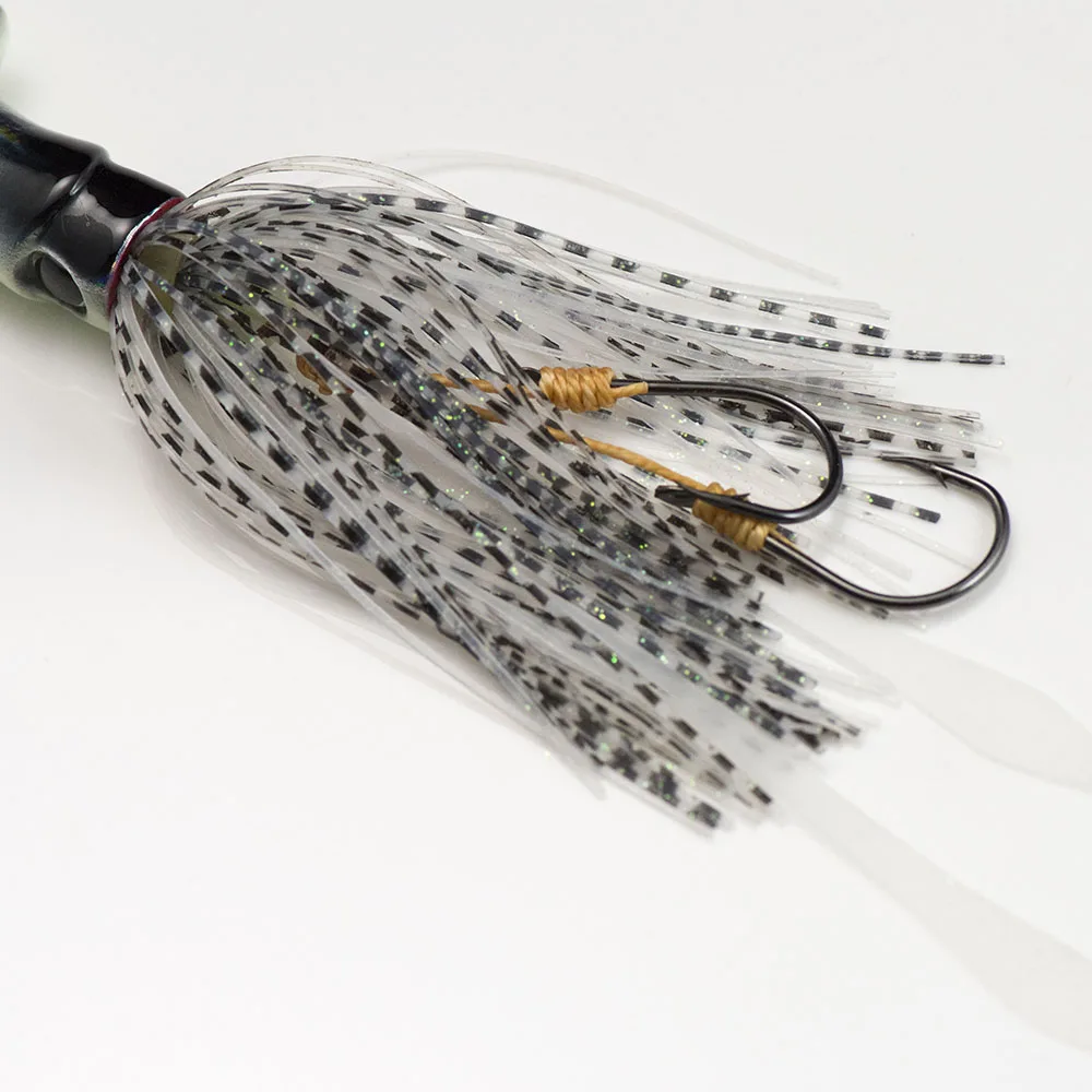 Countbass-señuelo de plantilla de calamar Madai, falda de silicona para el vientre, Jigging salado de goma, pargo brillante, 90g, 3,17 oz