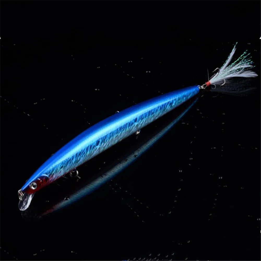 Señuelo de pesca de pececillos, cebo duro Artificial Wobblers con 3 anzuelos triples, trucha, Lucio, carpa, Swimbait, 18,5 cm, 22g, 1 piezas - imagen 3