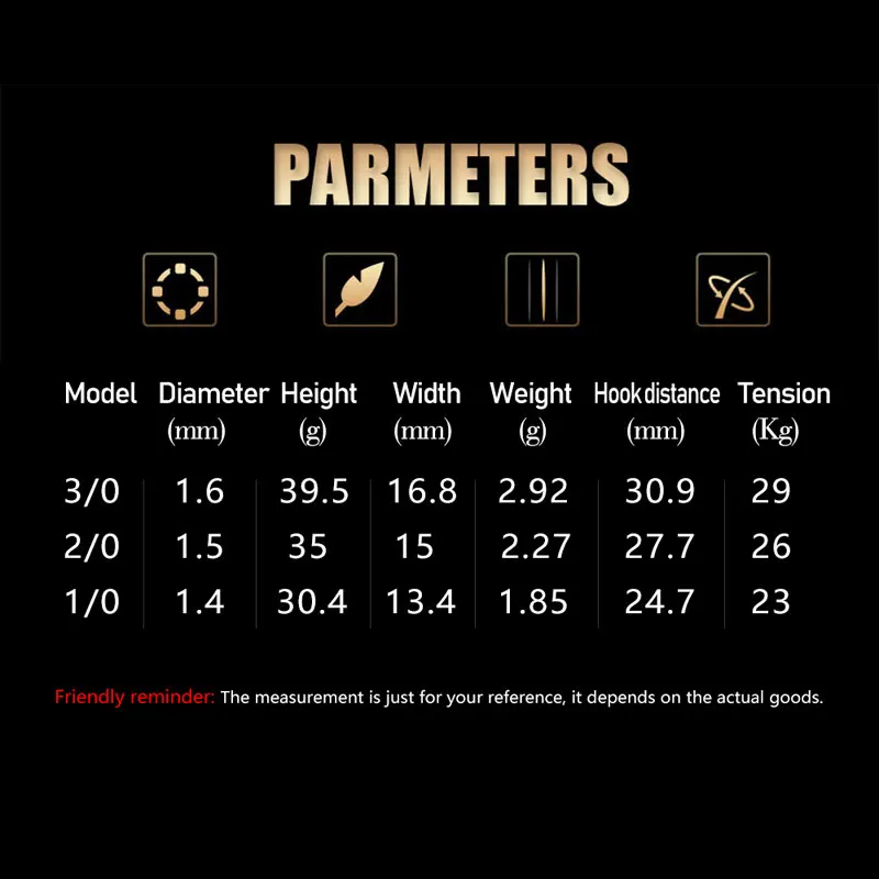 Balleo-anzuelo triple de punto CP, anzuelo fuerte para pesca de atún en el mar, con ranura en T invertida, 1/0, 2/0, 3/0, 20 unidades por lote - imagen 4