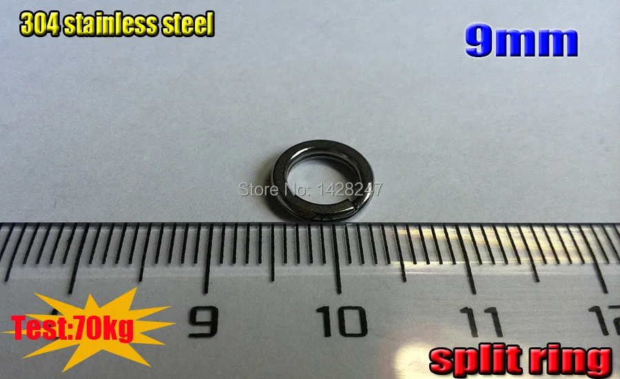 304 anillo dividido de acero inoxidable para fijación segura