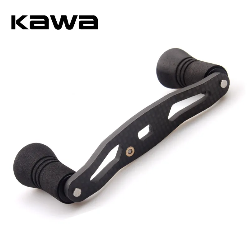 KAWA-mango de carrete de pesca de fibra de carbono para Baitcasting, perilla Eva, tamaño de Agujero 7x4/8x5mm, longitud 93mm, envío gratis - imagen 2