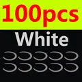 100pcs white
