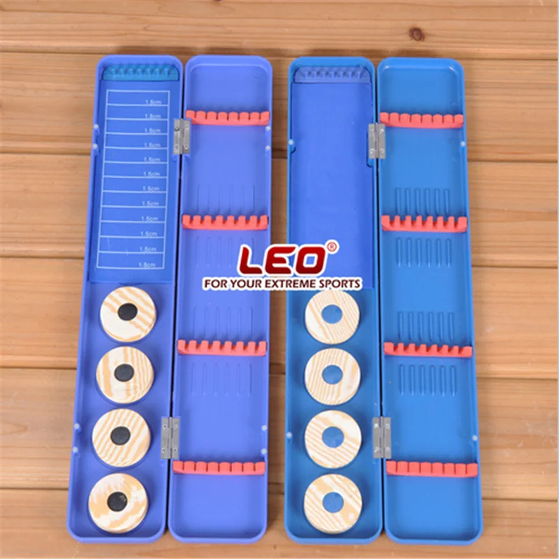 Caja de Herramientas de pesca de 44,5x8x3,3 cm, almacenamiento de aparejos de pesca, funda de accesorios, protege tus flotadores y líneas de pesca - imagen 3