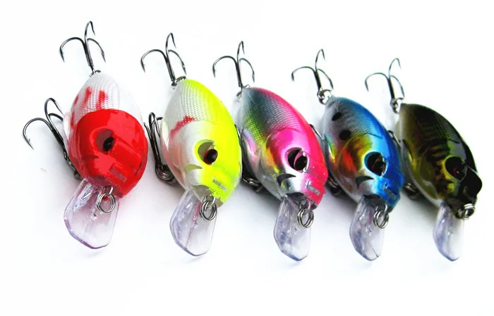 Señuelos de Pesca de buceo profundo, Wobblers, cebo de manivela dura, 7cm, 11g, señuelos artificiales, 1 pieza, venta - imagen 2