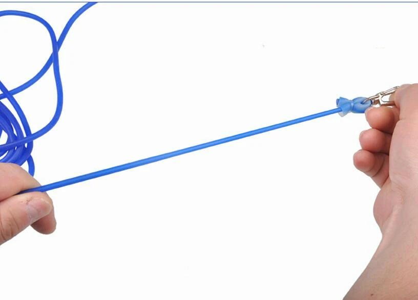 Línea de pesca de goma elástica sólida, diámetro de 4mm, 5mm, 6mm, cuerda, poste de retención, cuerda de pesca gruesa con gancho de 5m-27m - imagen 5