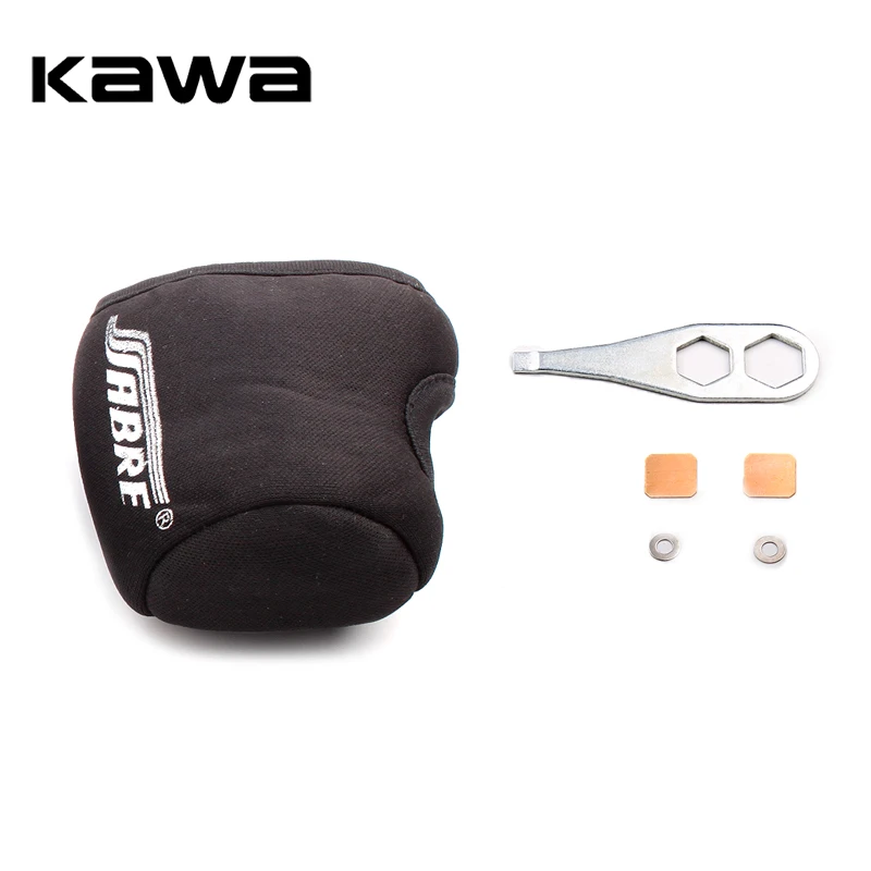 Carrete de pesca de Metal KAWA, rueda de tambor, carrete de señuelo de curricán de fundición de cebo, 11 + 1 rodamientos, cubierta de Metal, carrete de aleación, mango de carbono - imagen 4