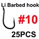 25PCS Size 10