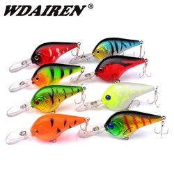 Juego de Señuelos de Pesca duros, set de 8 colores de 9,5 cm, 11g, Crankbait, aparejos de pesca