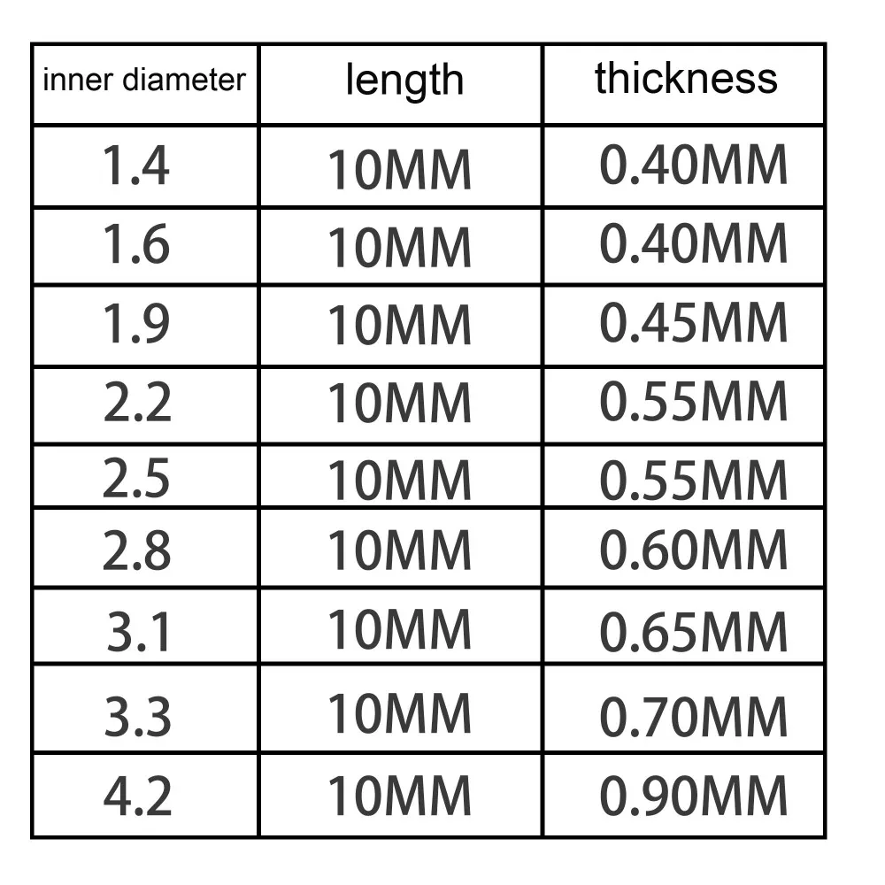 Manguitos de engarce de un solo barril para conector de alambre, alambre de pesca de alta gama, 50 unids/lote - imagen 2