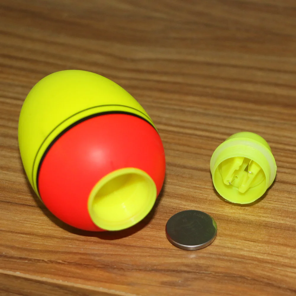 Flotador de Pesca de mar luminoso electrónico Led nocturno de doble intercambio óptico, tapón de caña de deriva de tiro largo, flotadores de luz, 5 uds. - imagen 5