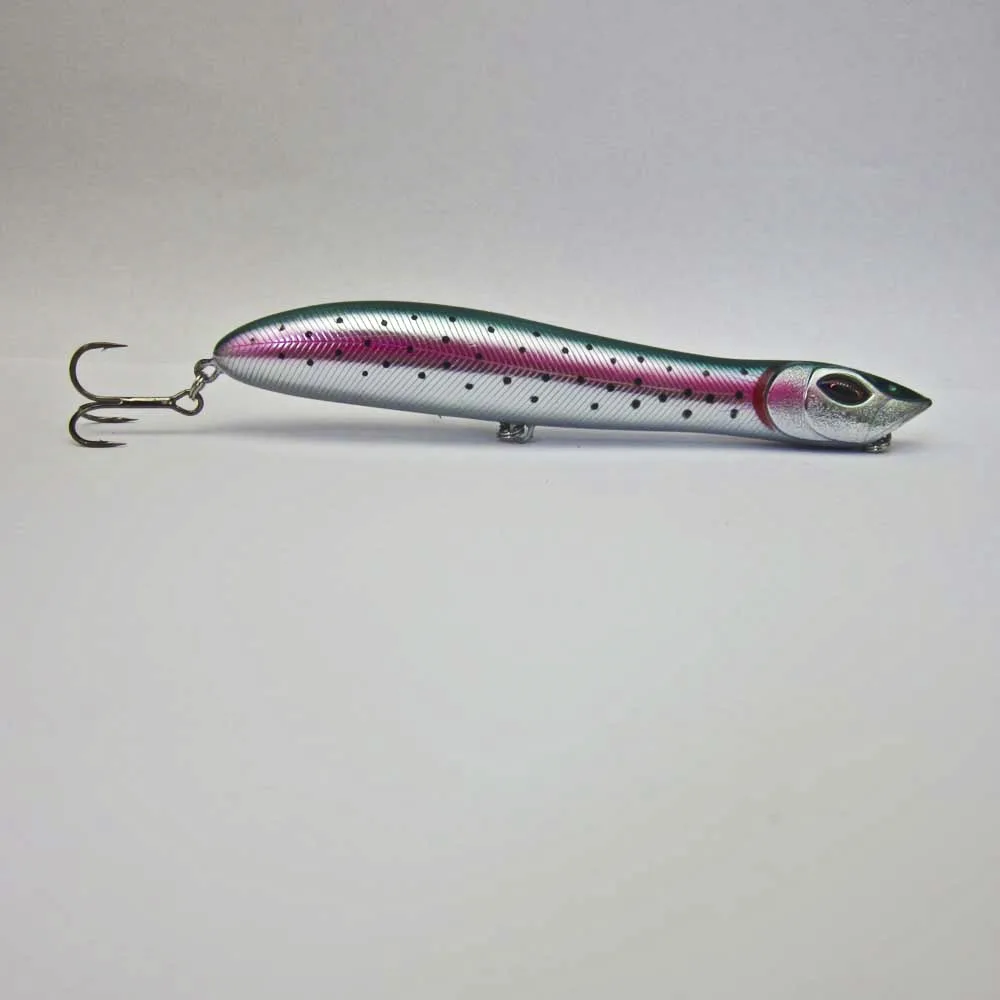 Señuelo de pesca Topwater Popper, cabeza de serpiente, Wobbler, 140mm/26g - imagen 3
