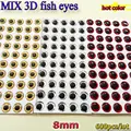 8mm MIX 600pcs