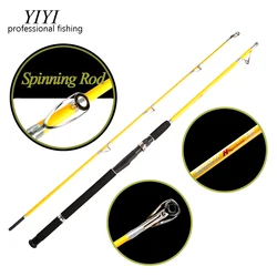 Yiyi-caña de pescar giratoria, aparejo de pesca resistente de 2,1 m, 10 ~ 50g, peso de señuelo, para barco, para lubina
