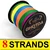 8 Strands Multicolor