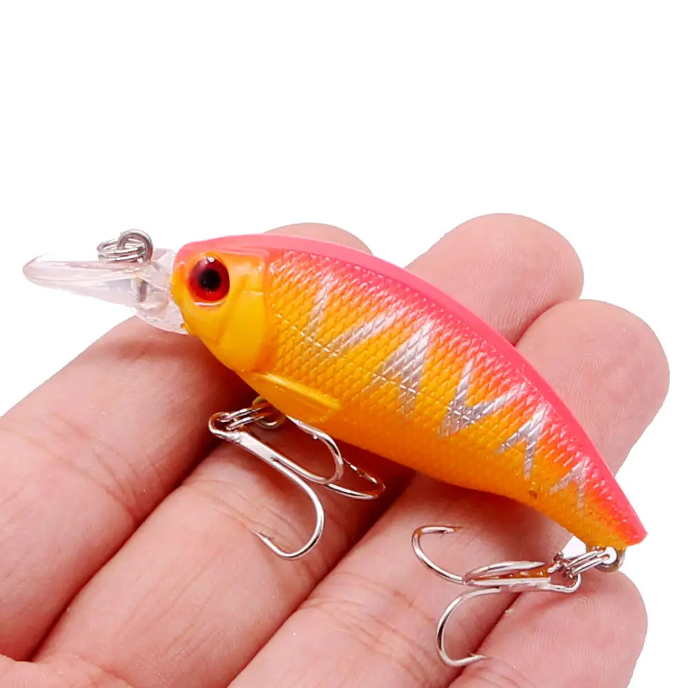 1 Uds señuelo de pesca Crankbait 75mm 8,4g wobblers Topwater Bass Minnow señuelo duro Artificial Japón Swimbait herramientas de pesca de carpa - imagen 3