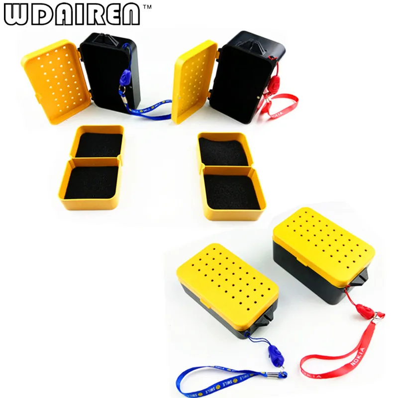 Caja de almacenamiento de cebo vivo de pesca, contenedor de plástico transpirable de alta calidad, gusanos de tierra, accesorios de pesca - imagen 3