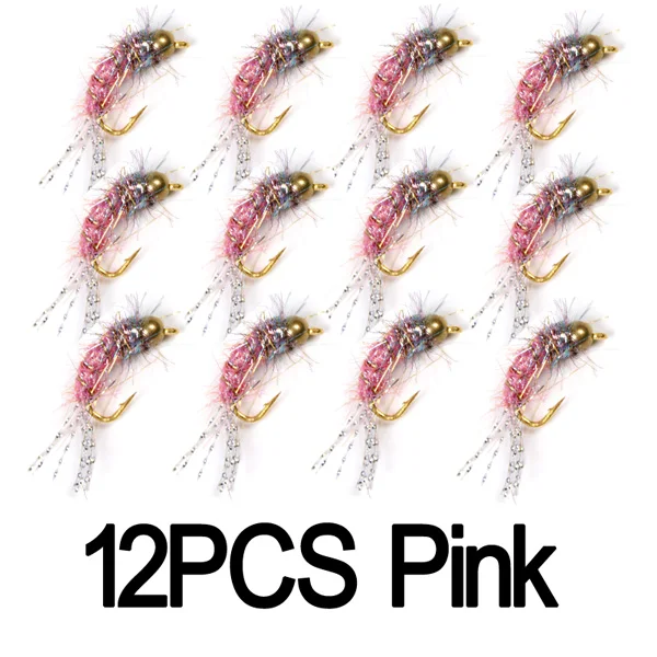 12pcs Pink