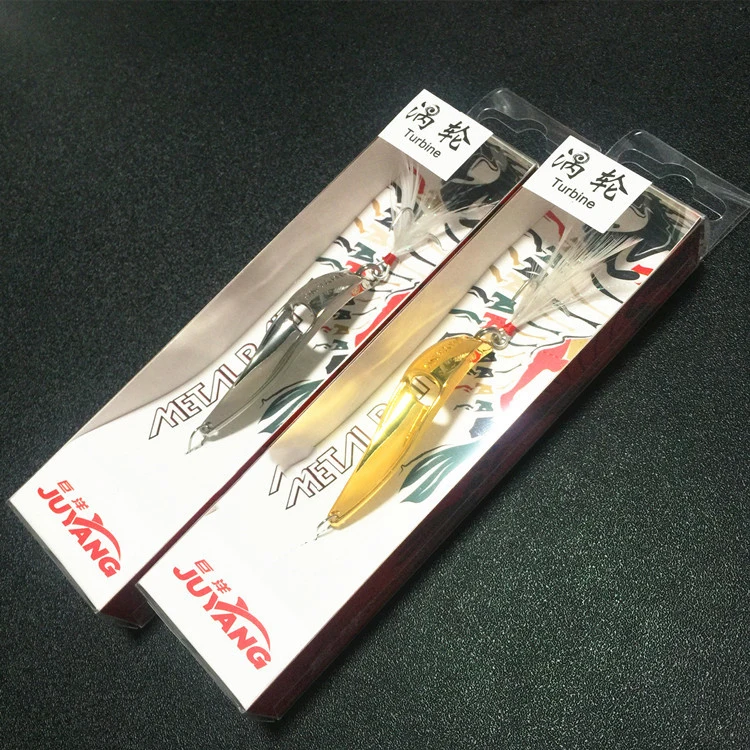 Señuelos Spoon JUYANG – Cucharas metálicas 5-20g pesca invierno - imagen 4