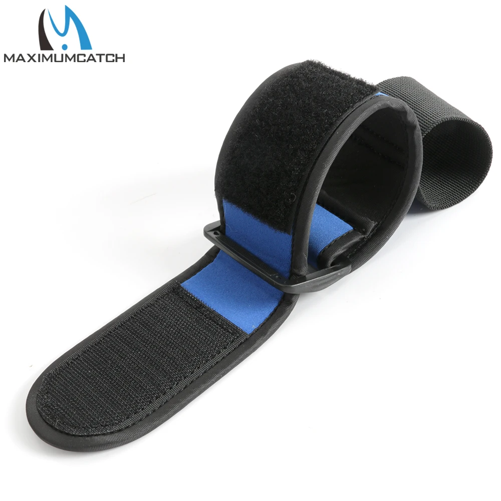 Maximumcatch-soporte de muñeca de pesca de neopreno, ayuda de fundición, soporte para caña de pescar, accesorio de cojín elástico suave, herramienta de pesca - imagen 4