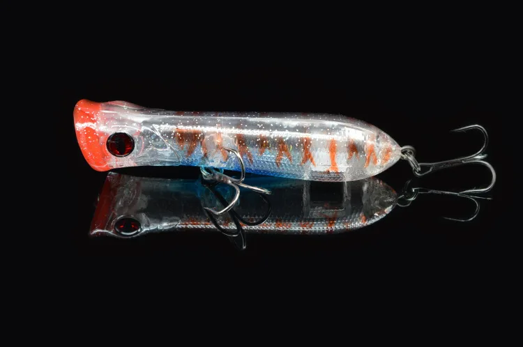 Señuelo de pesca Poper cebo duro Japón Artificial Popper señuelos 8,5 cm/11g bolas de rattlin 1 pieza venta - imagen 2