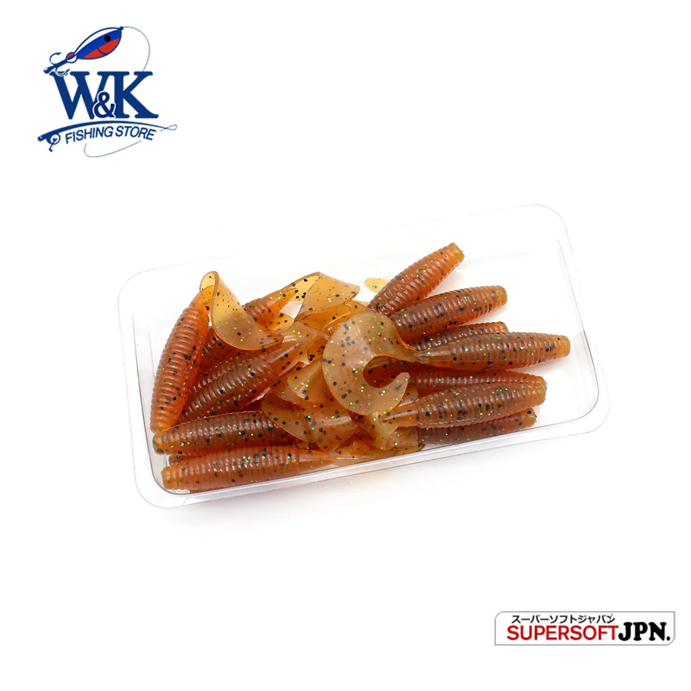 Señuelo de gusano Grub con UV para pesca de peces de roca, 5,5 cm, lote de 15 unidades - imagen 5