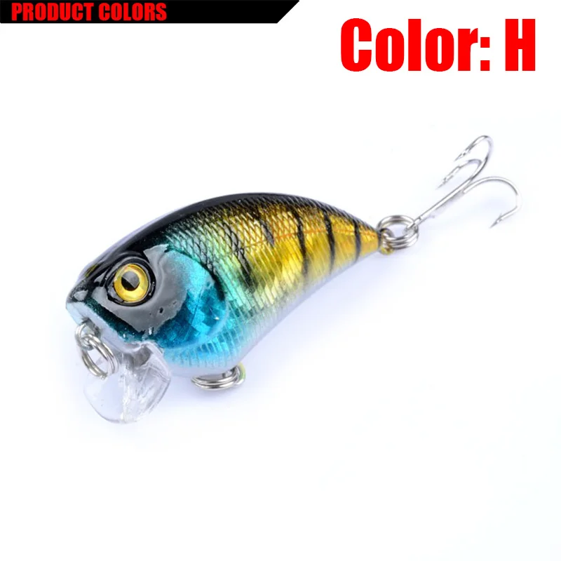 Señuelo de Pesca flotante, cebo duro Artificial, Crankbait, aparejos de Pesca japoneses, 5,5 cm, 6,5g, 1 PR-277 - imagen 5