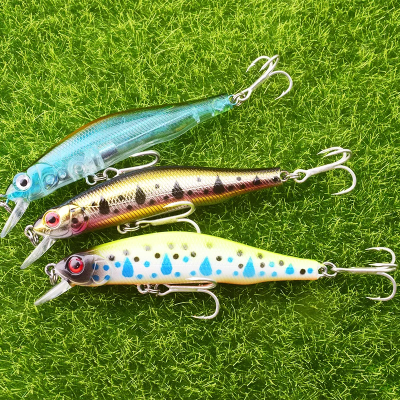 Señuelo de Pesca de pececillos, cebo duro Artificial, Crankbait, Wobblers, sistema de equilibrio magnético, 90mm, 8,5g, 1 ud. - imagen 4