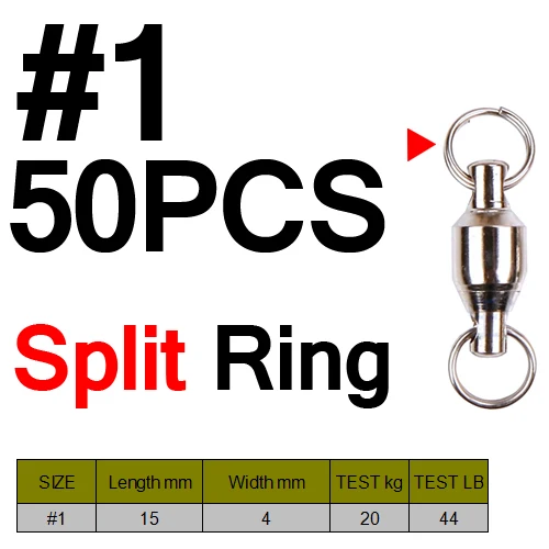 SIZE 1 Split Ring
