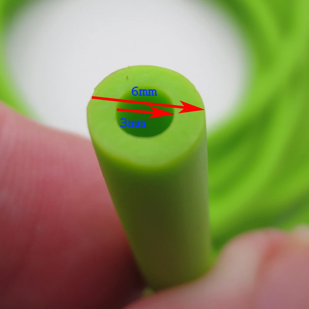 Cuerda elástica de tubo de látex para torniquete, banda de goma Natural 3060, tamaño empaquetado, 10M - imagen 2