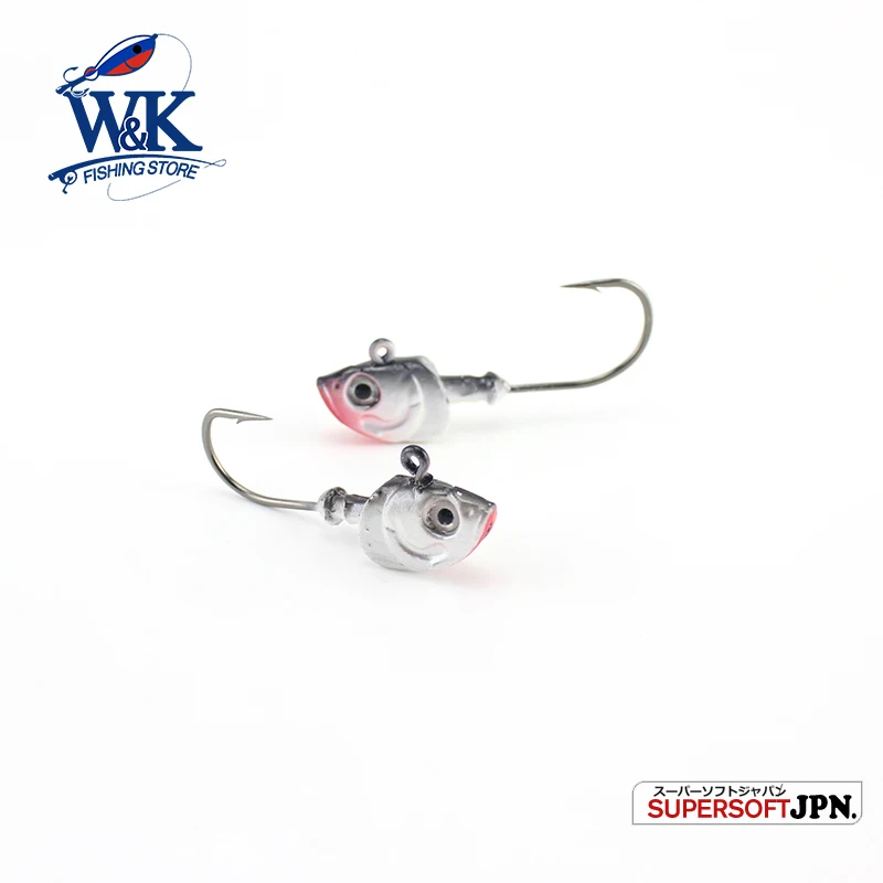 W & K-anzuelo de Pesca de 20g, anzuelo de plomo, señuelo suave, accesorios de aparejos de Pesca - imagen 2