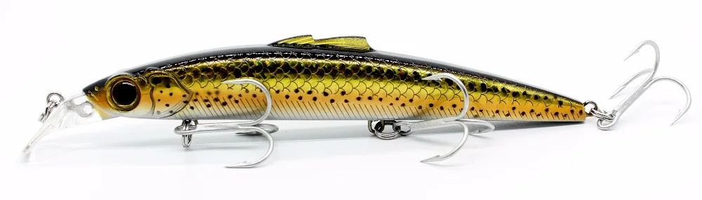 un señuelo de pesca altamente detallado diseñado para captura efectiva y eficiente