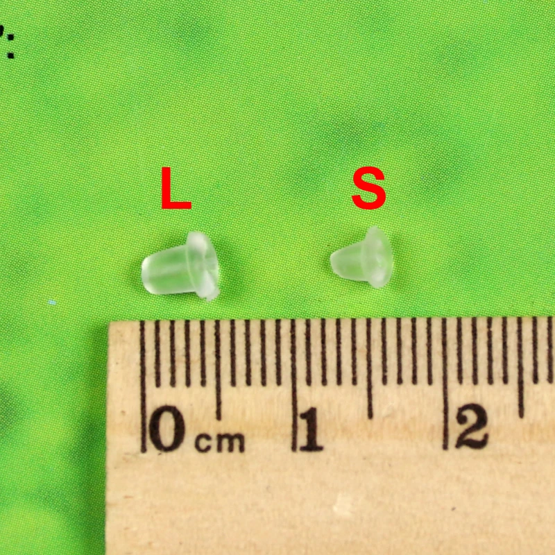 Bimoo-anzuelo de pesca de carpa suave y transparente, soporte de anzuelos deslizantes, aparejos de Terminal de goma, juego de aparejo, Cuenta de vástago, 50 unids/lote por paquete - imagen 3