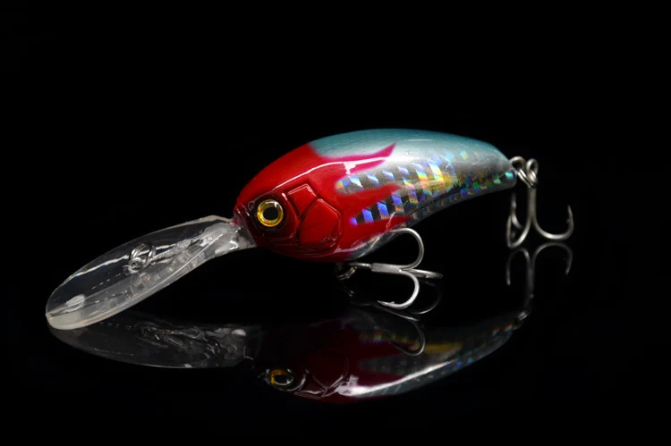 Señuelo de pesca Crankbait 16,8g Wobbler cebos de manivela de buceo profundo señuelos artificiales flotador suspendido JACKALL Mascle 7m de profundidad 3 piezas en oferta - imagen 4