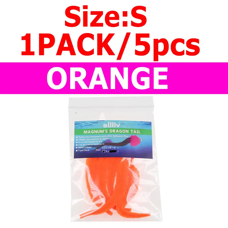 5pcs fl orange