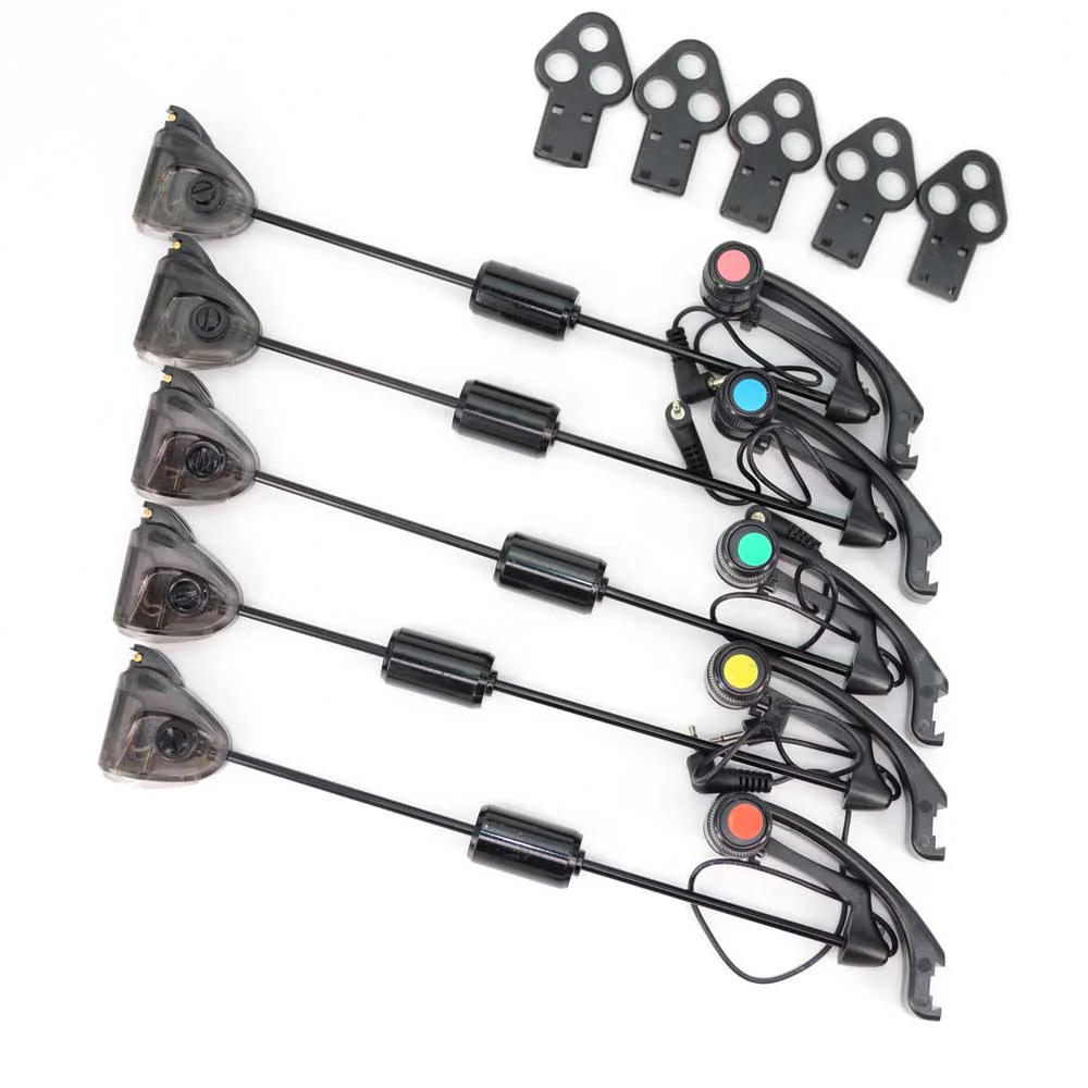 LED Iluminado Libertino Pesca de La Carpa de Suspensión Dejar Indicadores Mordedura Indicador de Alarma Mordedura de la Pesca Aparejos De Pesca - imagen 5