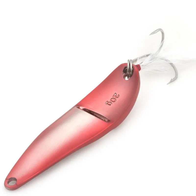 JUYANG-señuelos de pesca con cuchara de Metal, 5g, 10g, 15g, 20g, cebos duros de invierno, Material metálico, aparejos de pesca - imagen 2