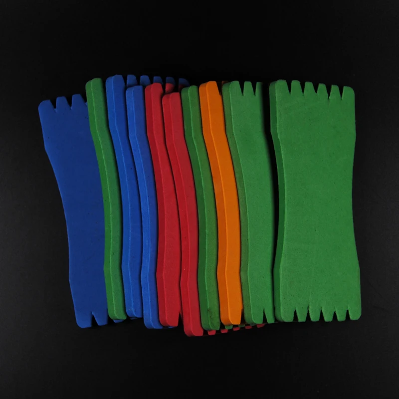 Bimoo-Soporte de línea de pesca de espuma EVA, tabla de bobinado para carpa, aparejos de pesca Sabiki, almacenamiento de moscas, anzuelos, 50 Uds. - imagen 5