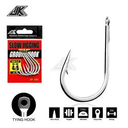 Anzuelos JK 4X – Acero japonés para slow jigging de altura