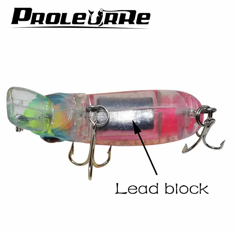 Señuelos de Pesca de tiro largo, cebo duro Artificial, 6cm, 10g, Swimbait, Wobblers, Crankbait, Warcraft, 1 unidad - imagen 4