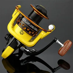 Carrete de pesca de tecnología alemana, 12BB, 1000 -7000, giratorio, LYW-1
