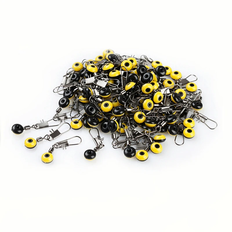 Simpleyi-conector de flotador, suministros de pesca giratorios con caja, herramienta de aparejos de pesca, 20 Uds. - imagen 3