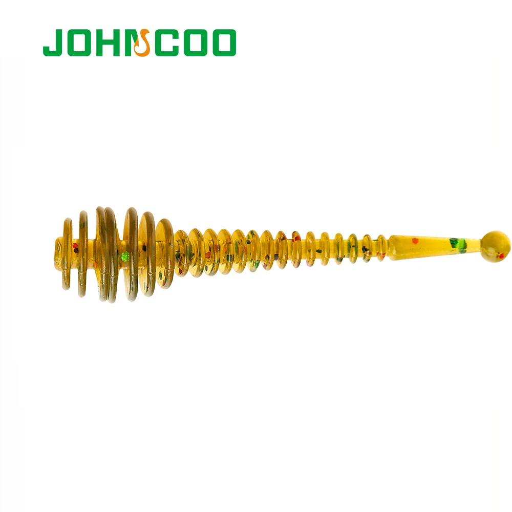 JOHNCOO UL pesca flotante señuelo de pesca TPR señuelo de silicona suave 0,85g 1,3g cebo suave 12 Uds Swimbaits UL Jigging señuelo trucha - imagen 5