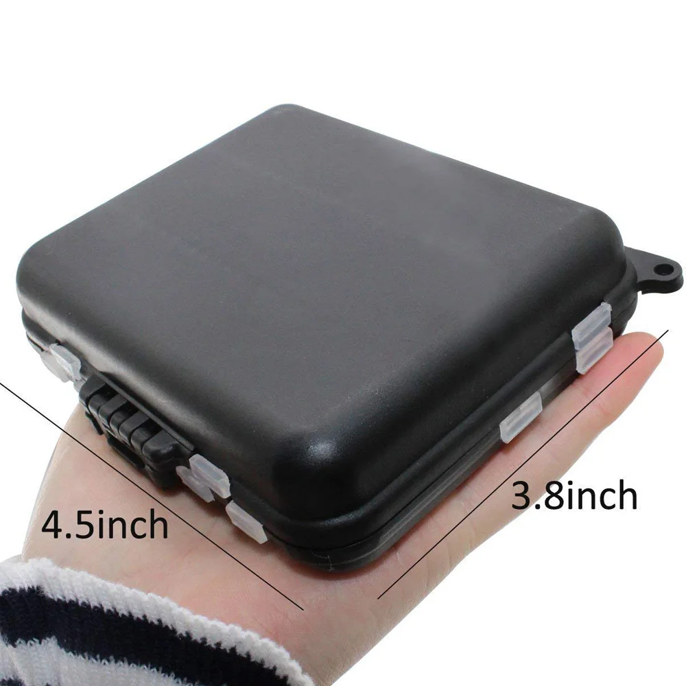 Kit de accesorios de pesca, 150 unids/caja que incluye anzuelos de cabeza, anillos, broches giratorios, cuentas, caja de Kit de aparejos de pesca - imagen 5