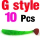 10PCS G type