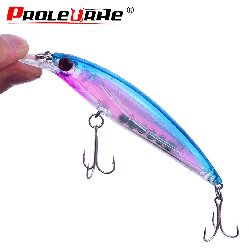 Juego de Señuelos de Pesca de colores mezclados, cebo duro flotante, Crankbait, Crazy Wobbler Crankbait, Kit de señuelos de manivela biónica Artificial, 7 unids/lote